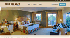 Desktop Screenshot of hotelriovista.com